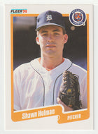 Shawn Holman RC - Detroit Tigers (MLB Baseball Card) 1990 Fleer # 606 Mint