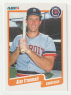 Alan Trammell - Detroit Tigers (MLB Baseball Card) 1990 Fleer # 617 Mint