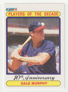 Dale Murphy - Atlanta Braves - Players of the Decade (MLB Baseball Card) 1990 Fleer # 623 Mint