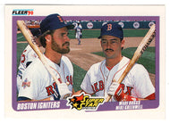 Wade Boggs - Mike Greenwell - Boston Red Sox - Super Stars (MLB Baseball Card) 1990 Fleer # 632 Mint