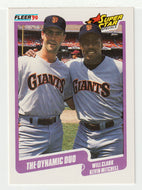 Will Clark - Kevin Mitchell - San Francisco Giants - Super Star Specials (MLB Baseball Card) 1990 Fleer # 637 Mint