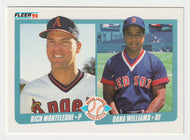 Rich Monteleone RC - Dana Williams RC - Prospects (MLB Baseball Card) 1990 Fleer # 648 Mint