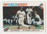 Kevin Mitchell - San Francisco Giants - '89 World Series (MLB Baseball Card) 1990 Fleer # 2 Mint