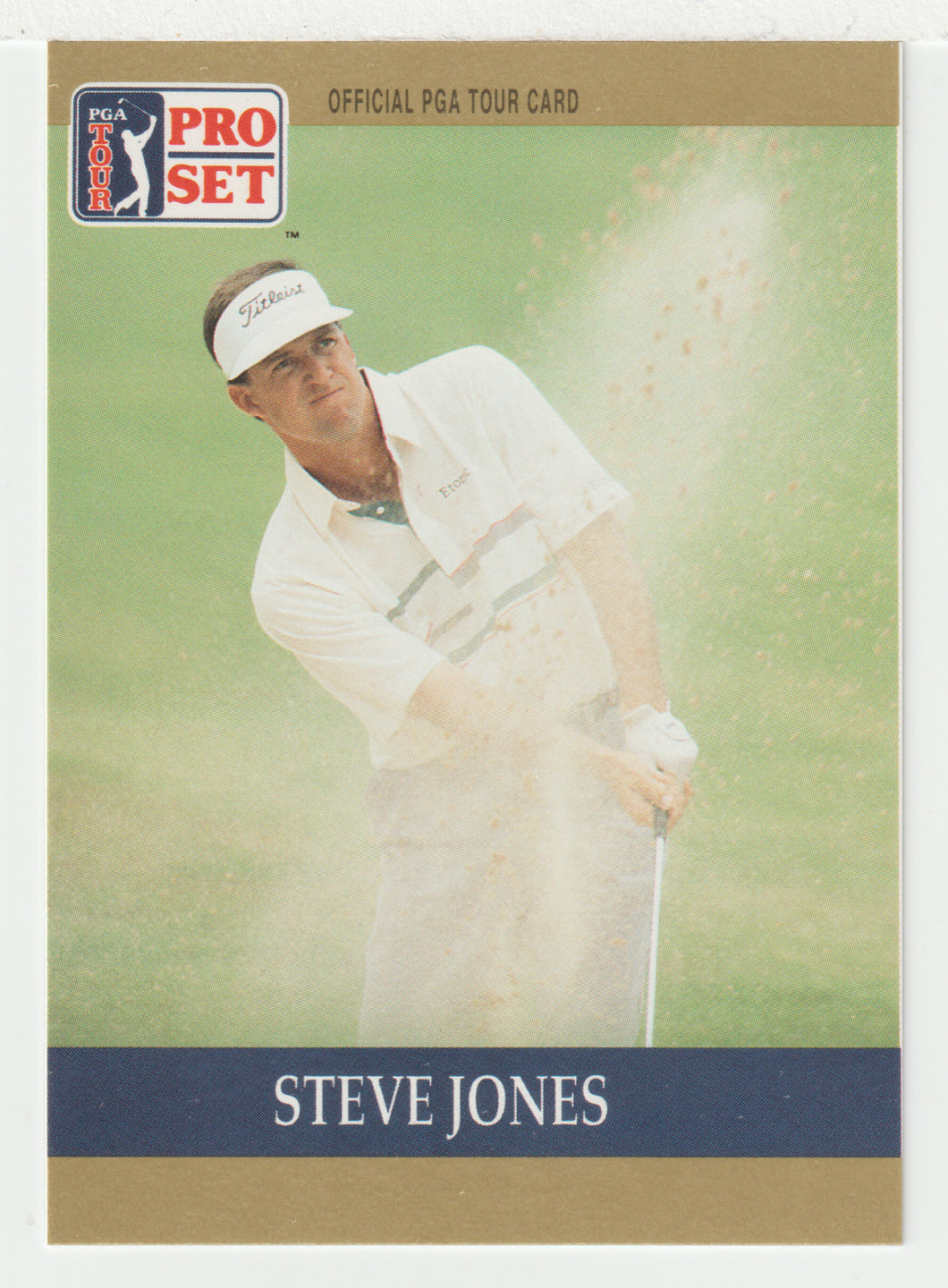 Steve Jones RC - (PGA Golf Card) 1990 Pro Set PGA Tour # 9 Mint