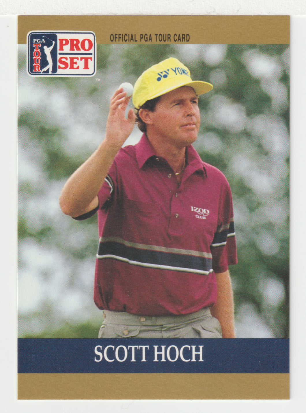 Scott Hoch RC - (PGA Golf Card) 1990 Pro Set PGA Tour # 13 Mint