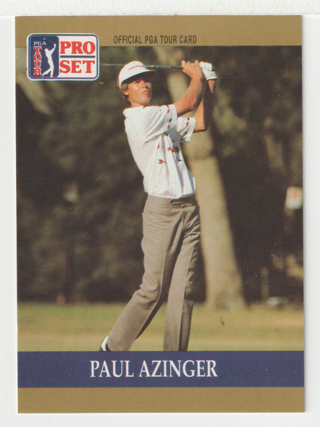 Paul Azinger RC - (PGA Golf Card) 1990 Pro Set PGA Tour # 21 Mint