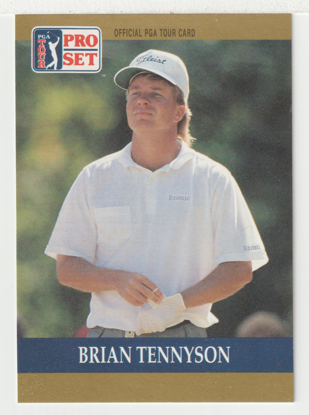 Brian Tennyson RC - (PGA Golf Card) 1990 Pro Set PGA Tour # 24 Mint