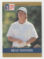 Brian Tennyson RC - (PGA Golf Card) 1990 Pro Set PGA Tour # 24 Mint