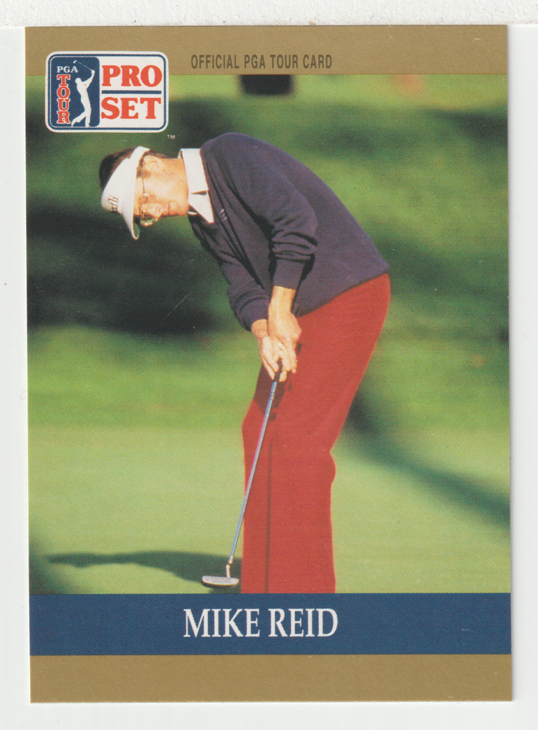 Mike Reid - (PGA Golf Card) 1990 Pro Set PGA Tour # 26 Mint