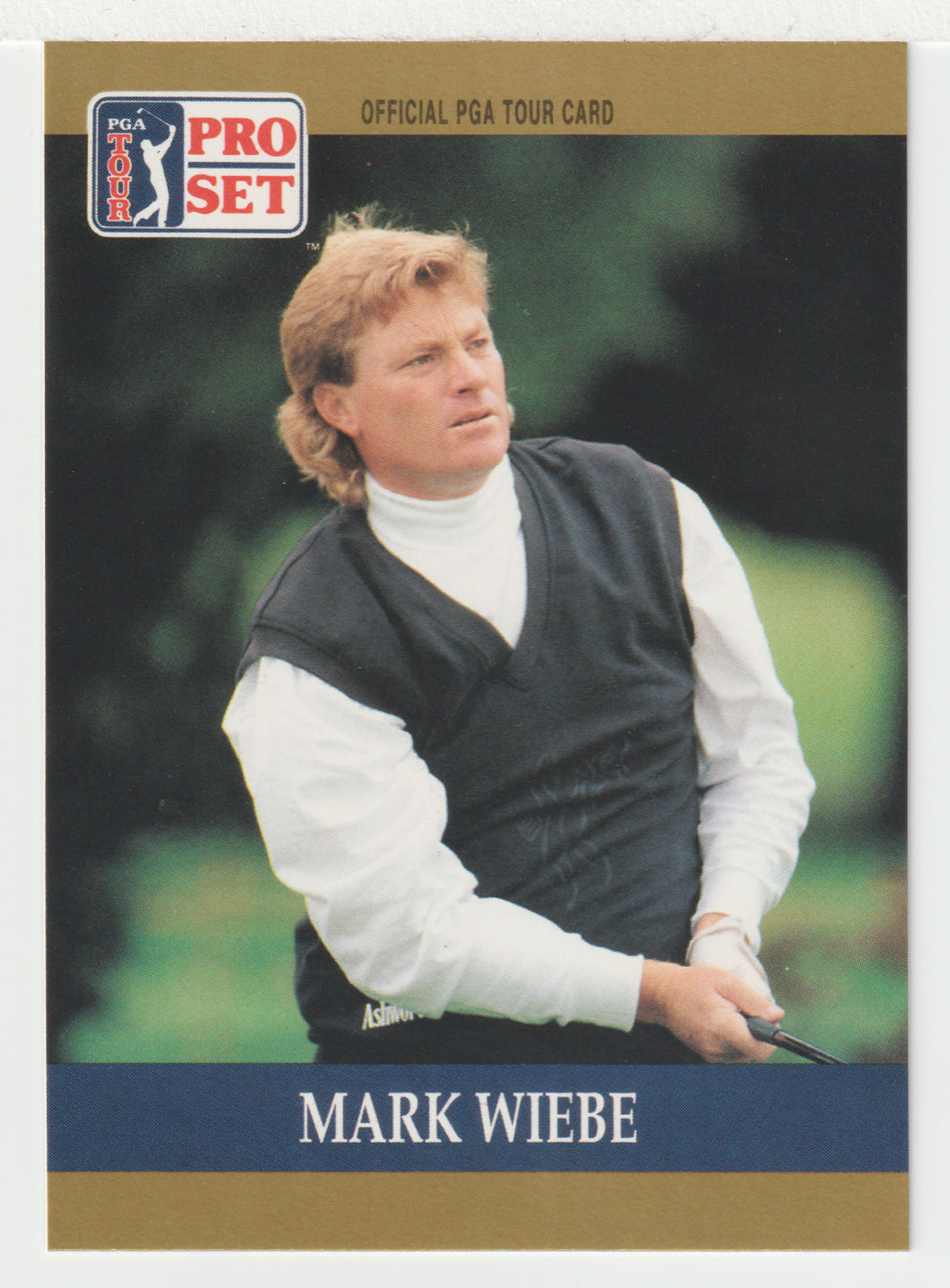 Mark Wiebe RC - (PGA Golf Card) 1990 Pro Set PGA Tour # 29 Mint