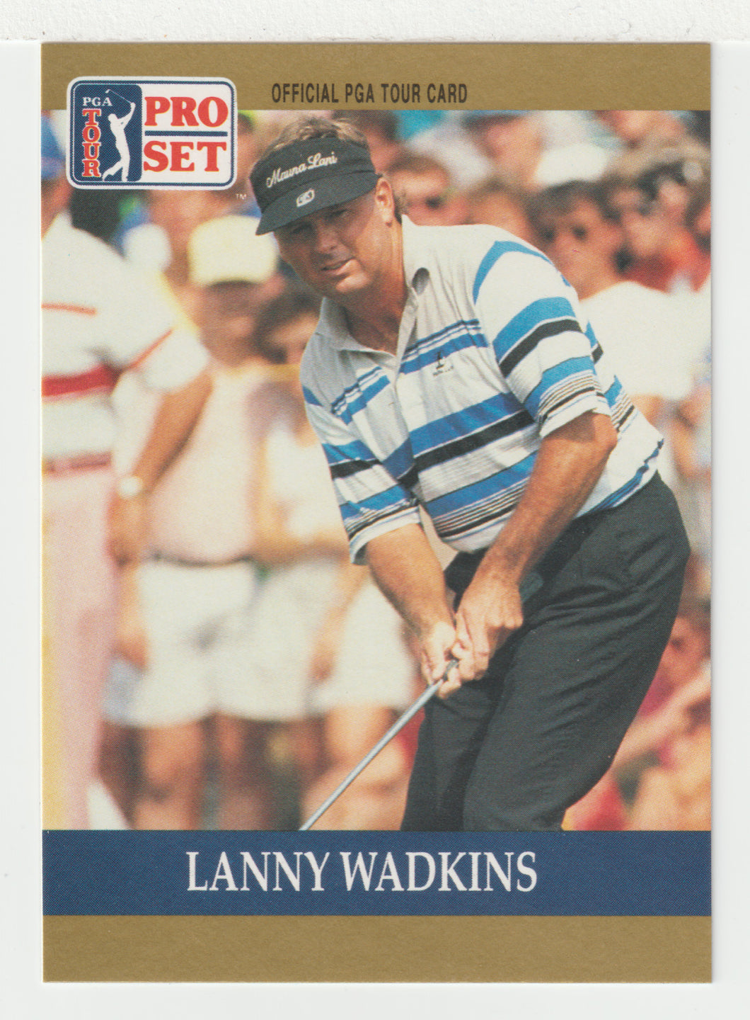 Lanny Wadkins - (PGA Golf Card) 1990 Pro Set PGA Tour # 35 Mint