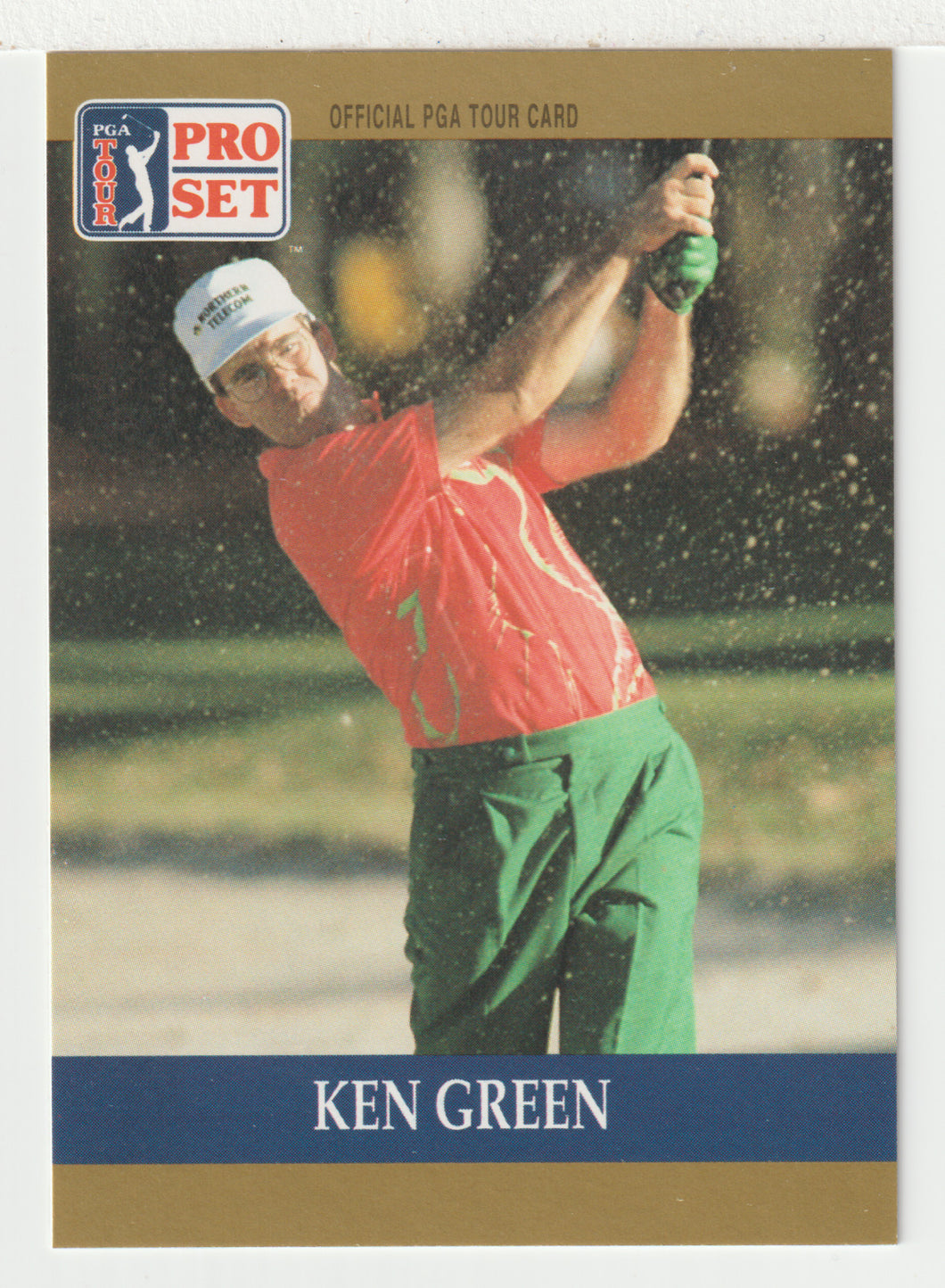 Ken Green RC - (PGA Golf Card) 1990 Pro Set PGA Tour # 36 Mint