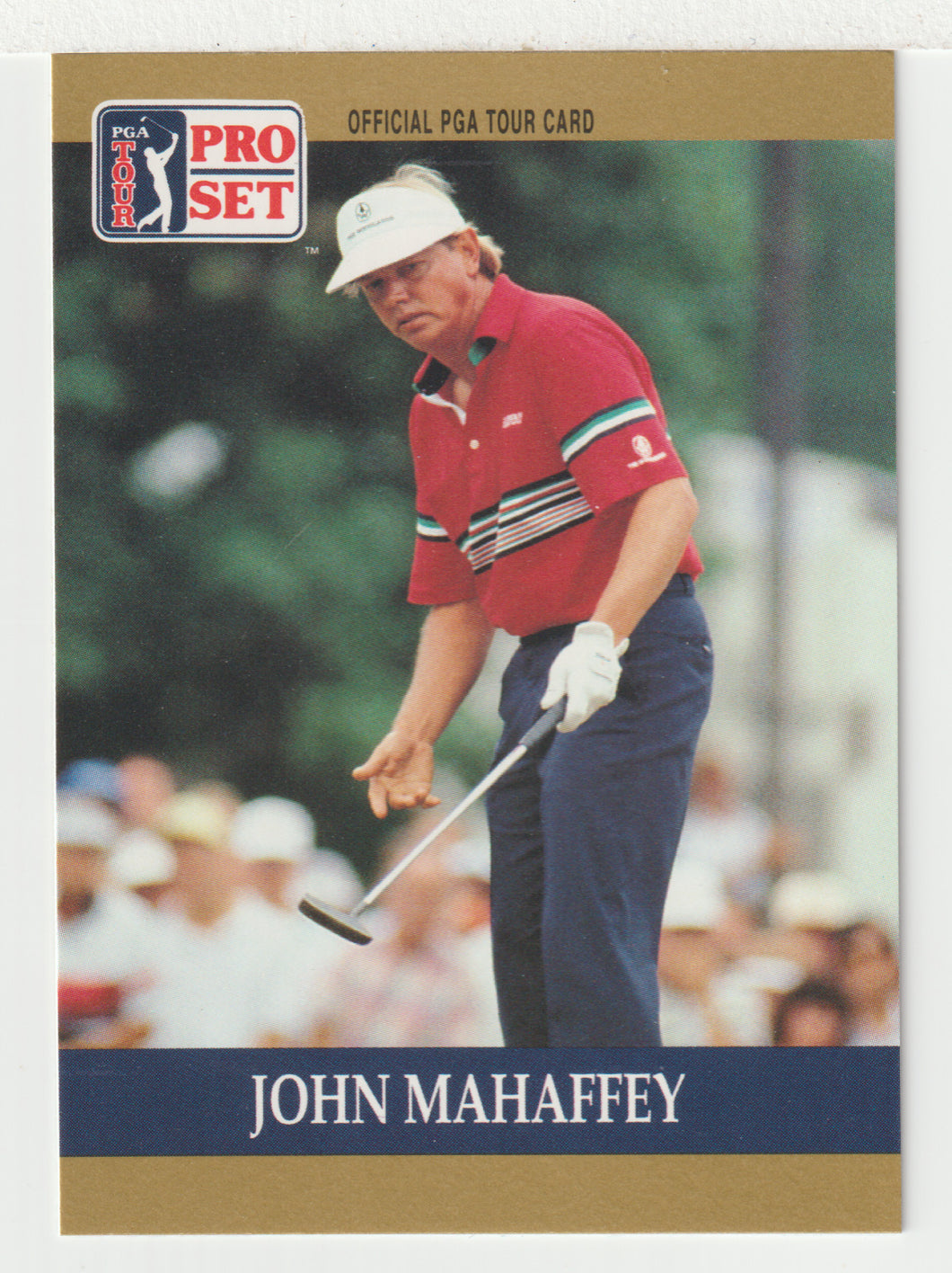 John Mahaffey - (PGA Golf Card) 1990 Pro Set PGA Tour # 38 Mint