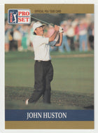 John Huston RC - (PGA Golf Card) 1990 Pro Set PGA Tour # 39 Mint