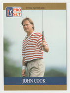 John Cook - (PGA Golf Card) 1990 Pro Set PGA Tour # 40 Mint