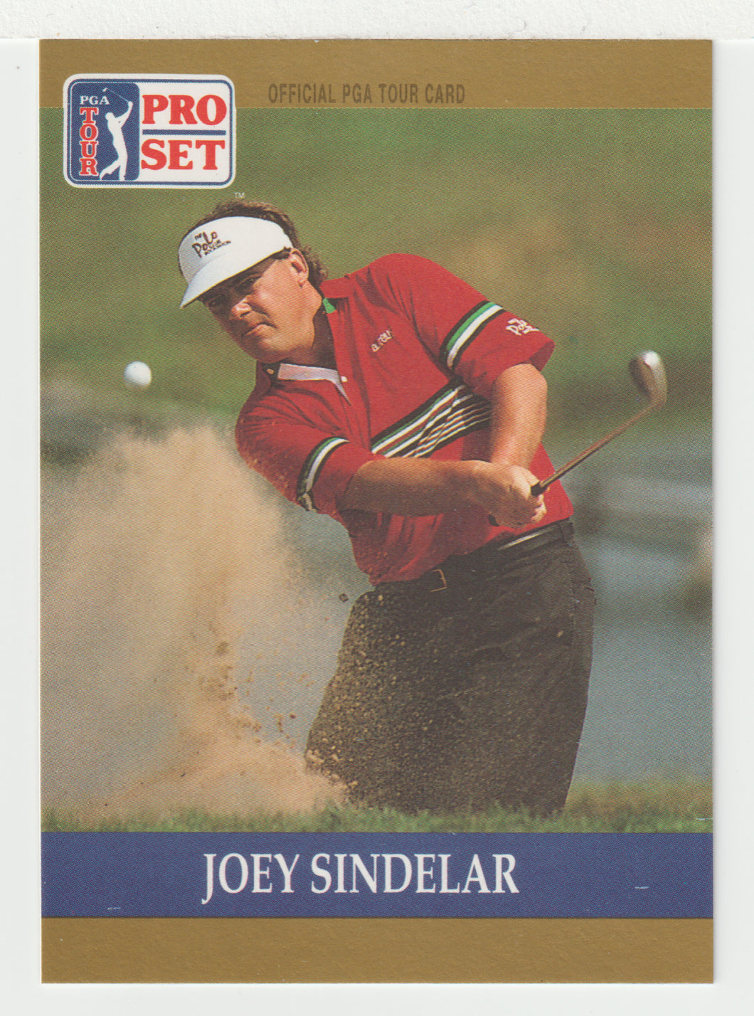 Joey Sindelar RC - (PGA Golf Card) 1990 Pro Set PGA Tour # 41 Mint