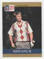 Davis Love III RC - (PGA Golf Card) 1990 Pro Set PGA Tour # 56 Mint