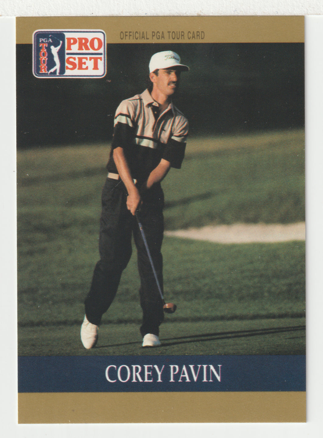 Corey Pavin RC - (PGA Golf Card) 1990 Pro Set PGA Tour # 62 Mint