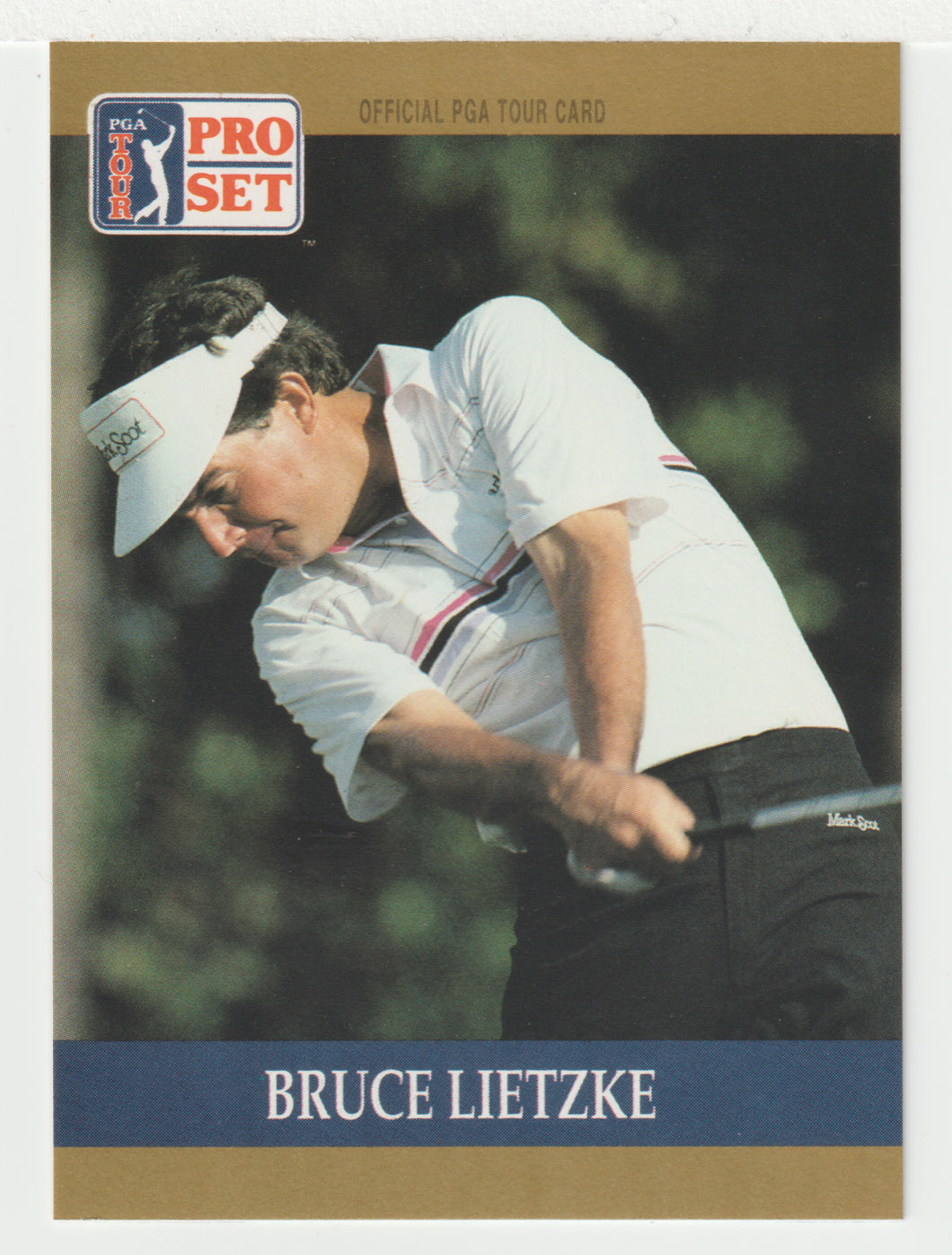 Bruce Lietzke - (PGA Golf Card) 1990 Pro Set PGA Tour # 65 Mint