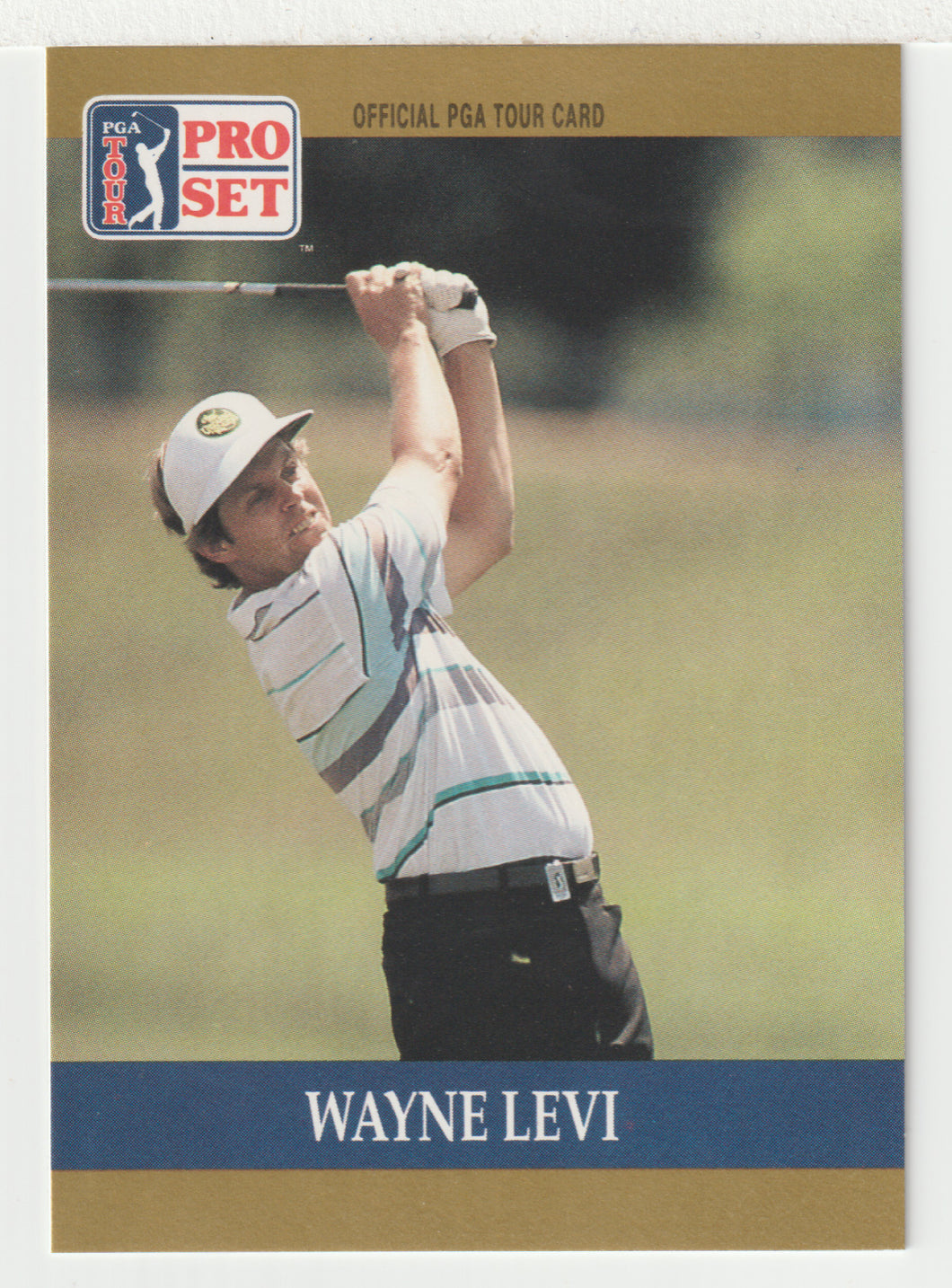 Wayne Levi - (PGA Golf Card) 1990 Pro Set PGA Tour # 66 Mint