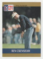 Ben Crenshaw - (PGA Golf Card) 1990 Pro Set PGA Tour # 73 Mint