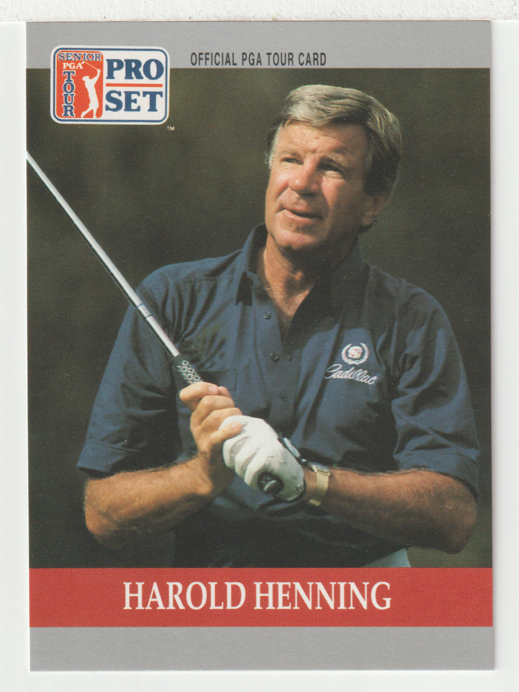 Harold Henning RC - (PGA Golf Card) 1990 Pro Set PGA Tour # 76 Mint