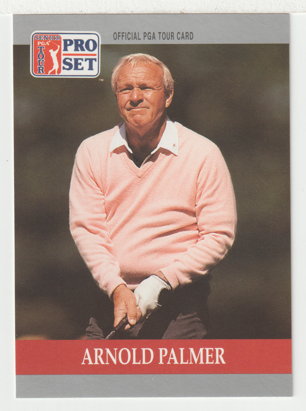 Arnold Palmer - (PGA Golf Card) 1990 Pro Set PGA Tour # 80 Mint