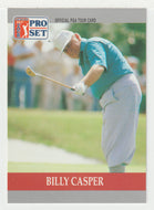 Billy Casper - (PGA Golf Card) 1990 Pro Set PGA Tour # 81 Mint
