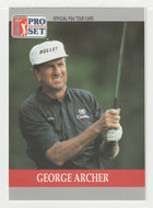 George Archer - (PGA Golf Card) 1990 Pro Set PGA Tour # 85 Mint