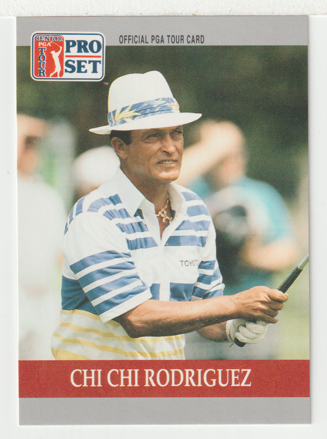 Chi Chi Rodriguez RC - (PGA Golf Card) 1990 Pro Set PGA Tour # 86 Mint