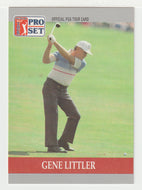 Gene Littler RC - (PGA Golf Card) 1990 Pro Set PGA Tour # 91 Mint