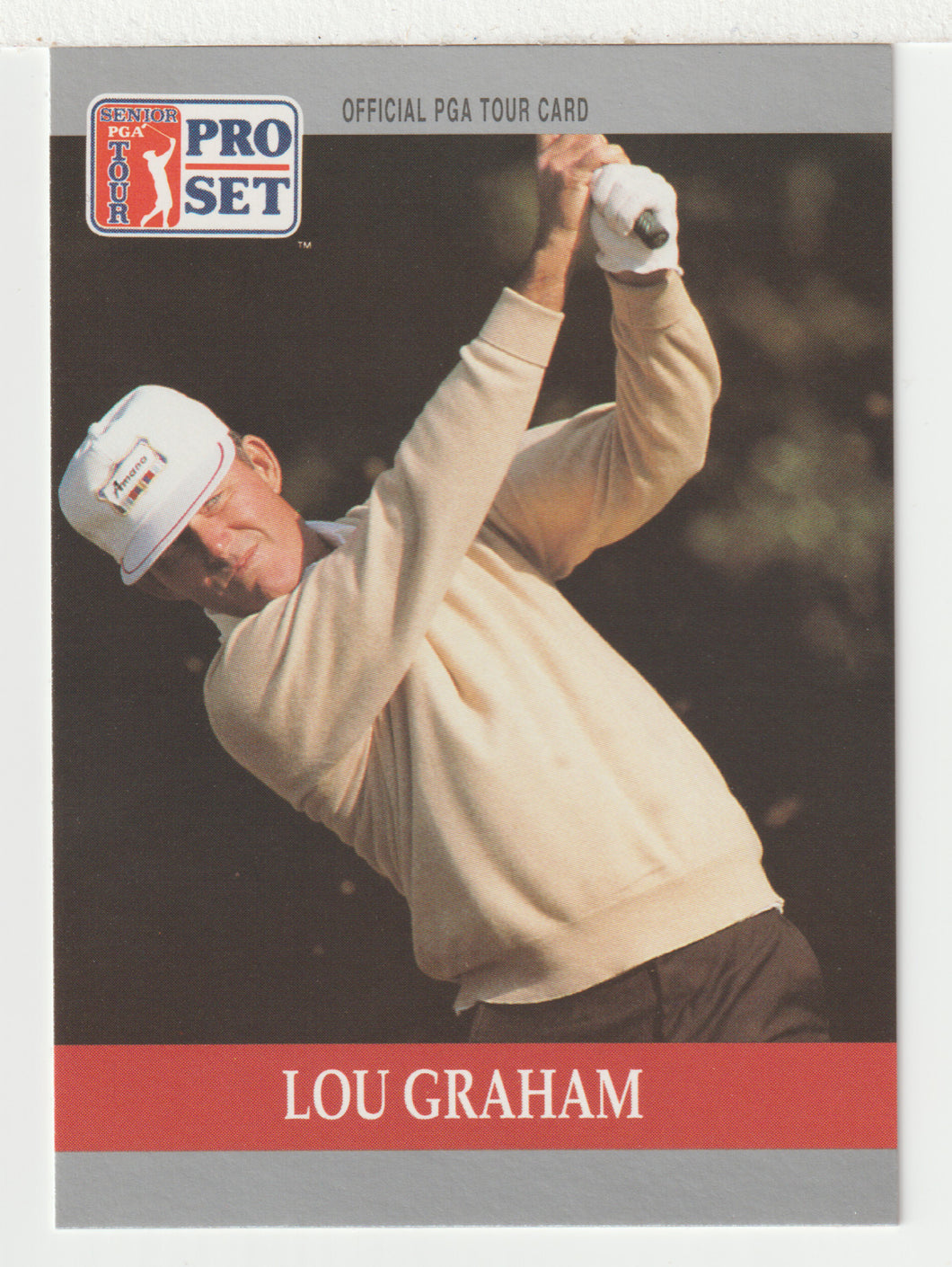 Lou Graham RC - (PGA Golf Card) 1990 Pro Set PGA Tour # 100 Mint