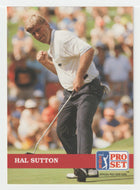 Hal Sutton - (PGA Golf Card) 1992 Pro Set PGA Tour # 9 Mint