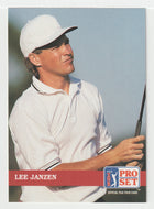 Lee Janzen - (PGA Golf Card) 1992 Pro Set PGA Tour # 20 Mint