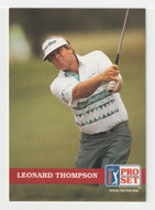 Leonard Thompson - (PGA Golf Card) 1992 Pro Set PGA Tour # 37 Mint