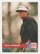 Billy Andrade - (PGA Golf Card) 1992 Pro Set PGA Tour # 43 Mint