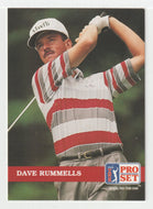 Dave Rummells - (PGA Golf Card) 1992 Pro Set PGA Tour # 44 Mint