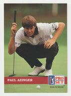 Paul Azinger - (PGA Golf Card) 1992 Pro Set PGA Tour # 47 Mint