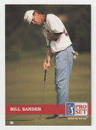 Bill Sander - (PGA Golf Card) 1992 Pro Set PGA Tour # 50 Mint