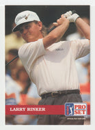 Larry Rinker - (PGA Golf Card) 1992 Pro Set PGA Tour # 53 Mint