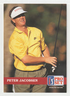 Peter Jacobsen - (PGA Golf Card) 1992 Pro Set PGA Tour # 74 Mint