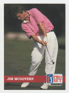 Jim McGovern - (PGA Golf Card) 1992 Pro Set PGA Tour # 127 Mint