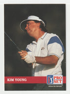 Kim Young - (PGA Golf Card) 1992 Pro Set PGA Tour # 128 Mint