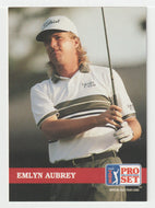 Emlyn Aubrey - (PGA Golf Card) 1992 Pro Set PGA Tour # 130 Mint