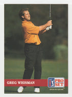 Greg Whisman - (PGA Golf Card) 1992 Pro Set PGA Tour # 135 Mint