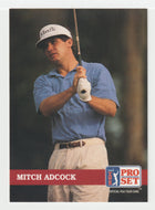 Mitch Adcock RC - (PGA Golf Card) 1992 Pro Set PGA Tour # 158 Mint