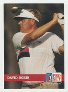 David Ogrin RC - (PGA Golf Card) 1992 Pro Set PGA Tour # 160 Mint