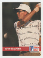 John Riegger RC - (PGA Golf Card) 1992 Pro Set PGA Tour # 162 Mint