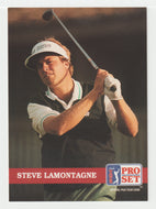 Steve Lamontagne RC - (PGA Golf Card) 1992 Pro Set PGA Tour # 168 Mint