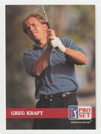 Greg Kraft RC - (PGA Golf Card) 1992 Pro Set PGA Tour # 169 Mint